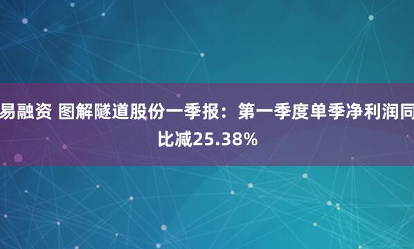 易融资 图解隧道股份一季报：第一季度单季净利润同比减25.38%